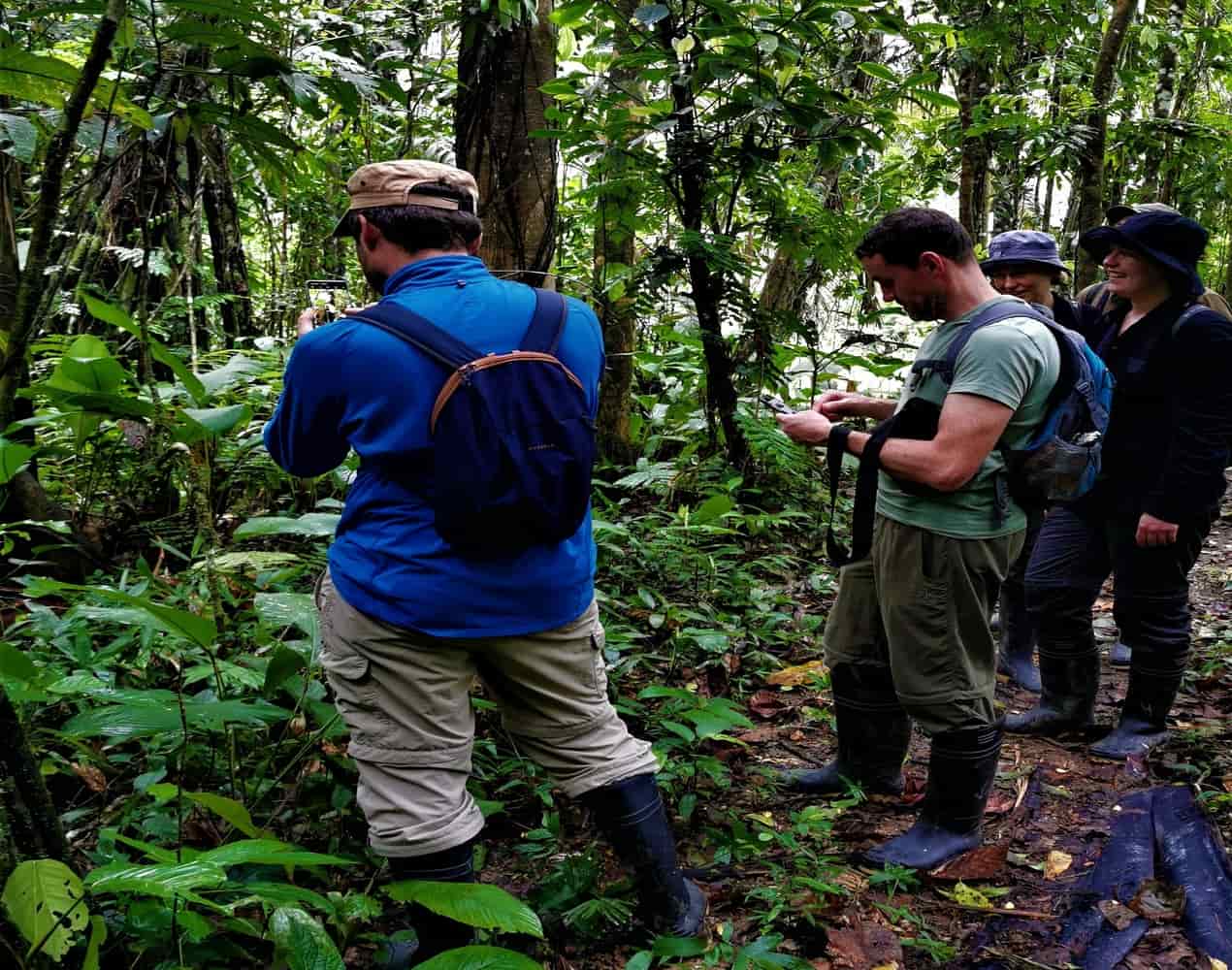 Travelers enjoy learning about the Amazon Rainforest
