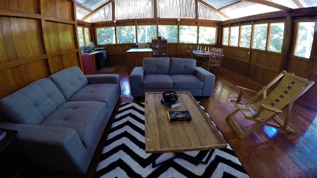 A snapshot of our jungle bungalow - your home away from home in the rainforest