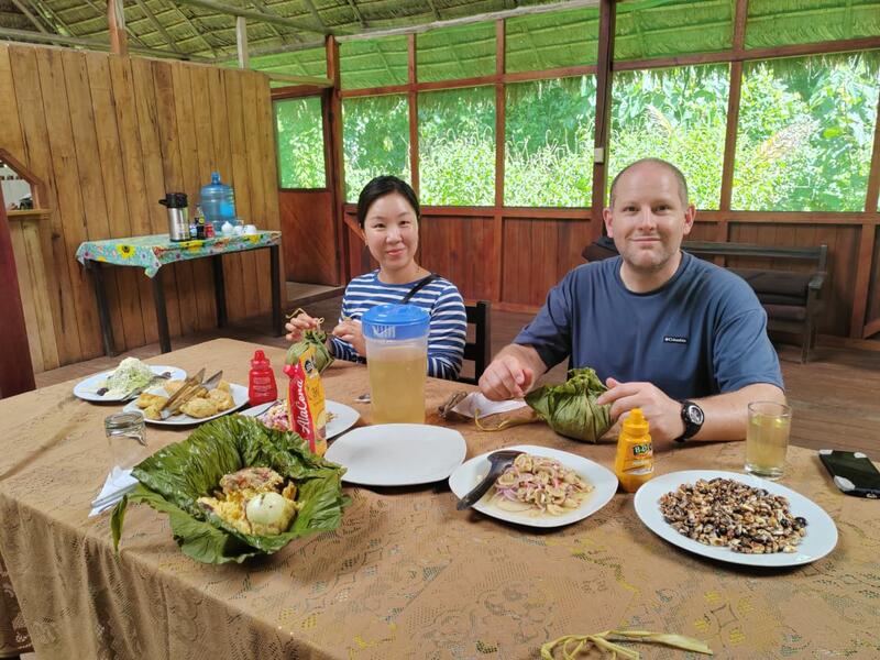 Delicious Meals in the Manu National Park
